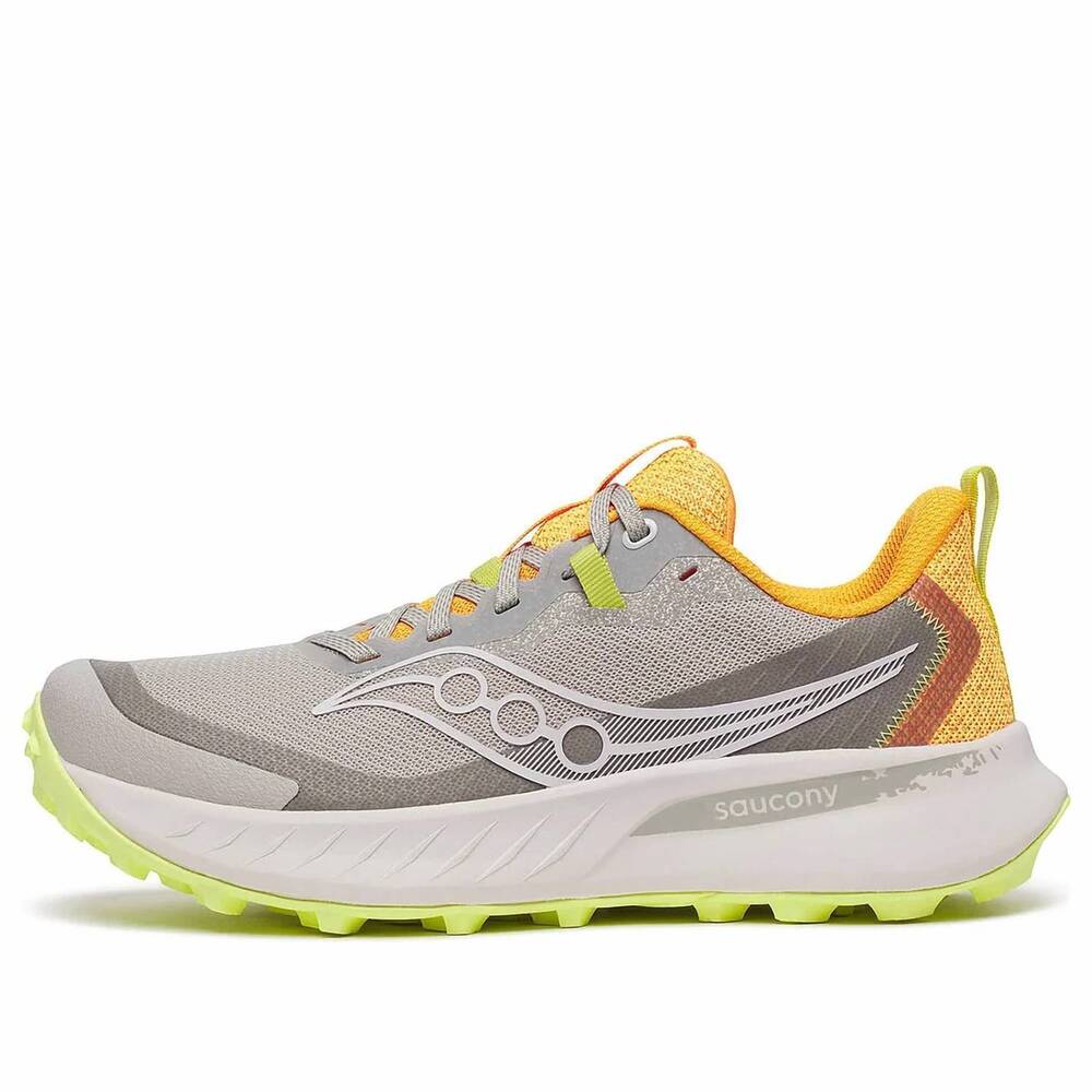 NEW SAUCONY women's peregrine 15 running shoes in dove/peel